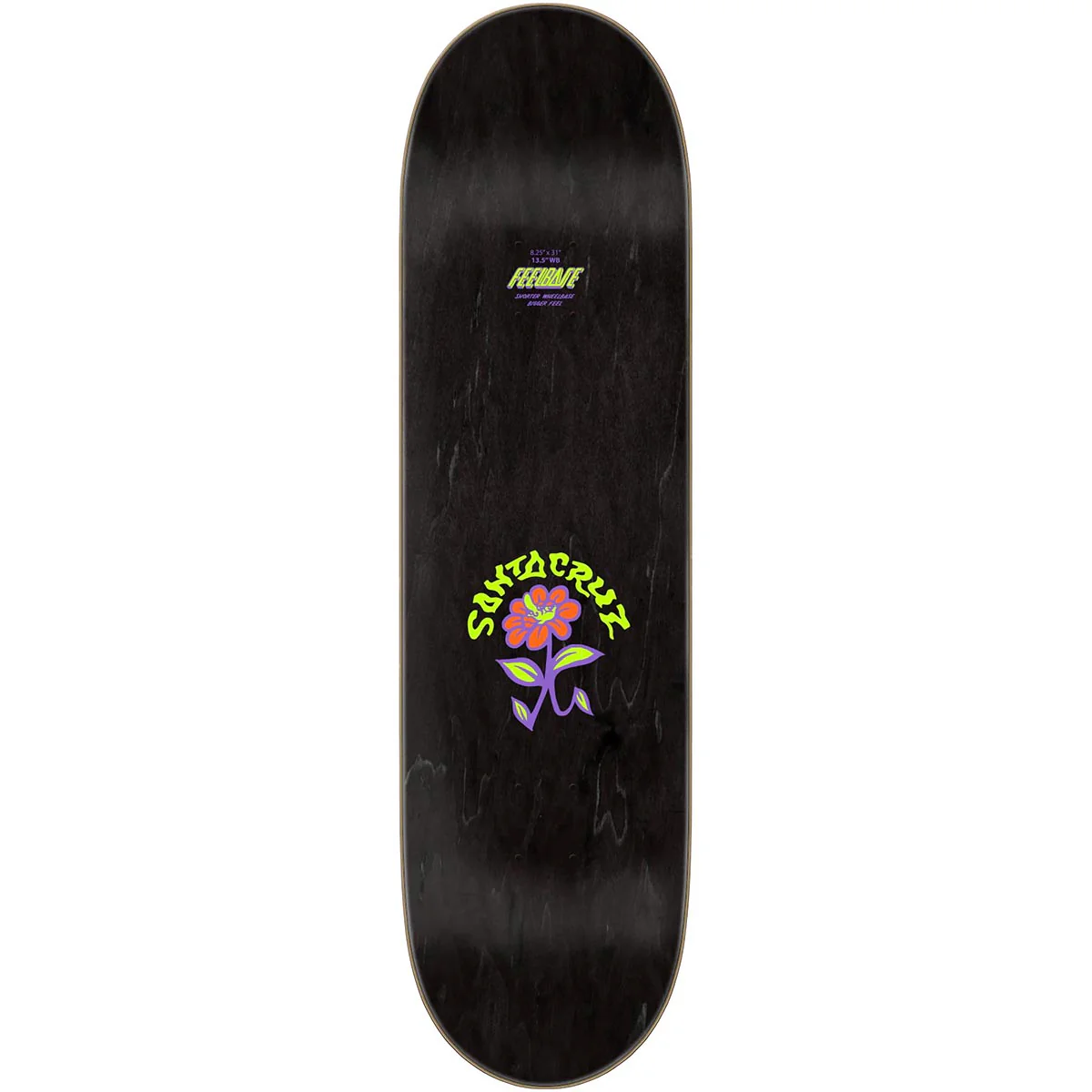 Santa Cruz - Fabiana Delfino Ego Prismatic FeelBase 8.25 Skateboard Deck - Image 2