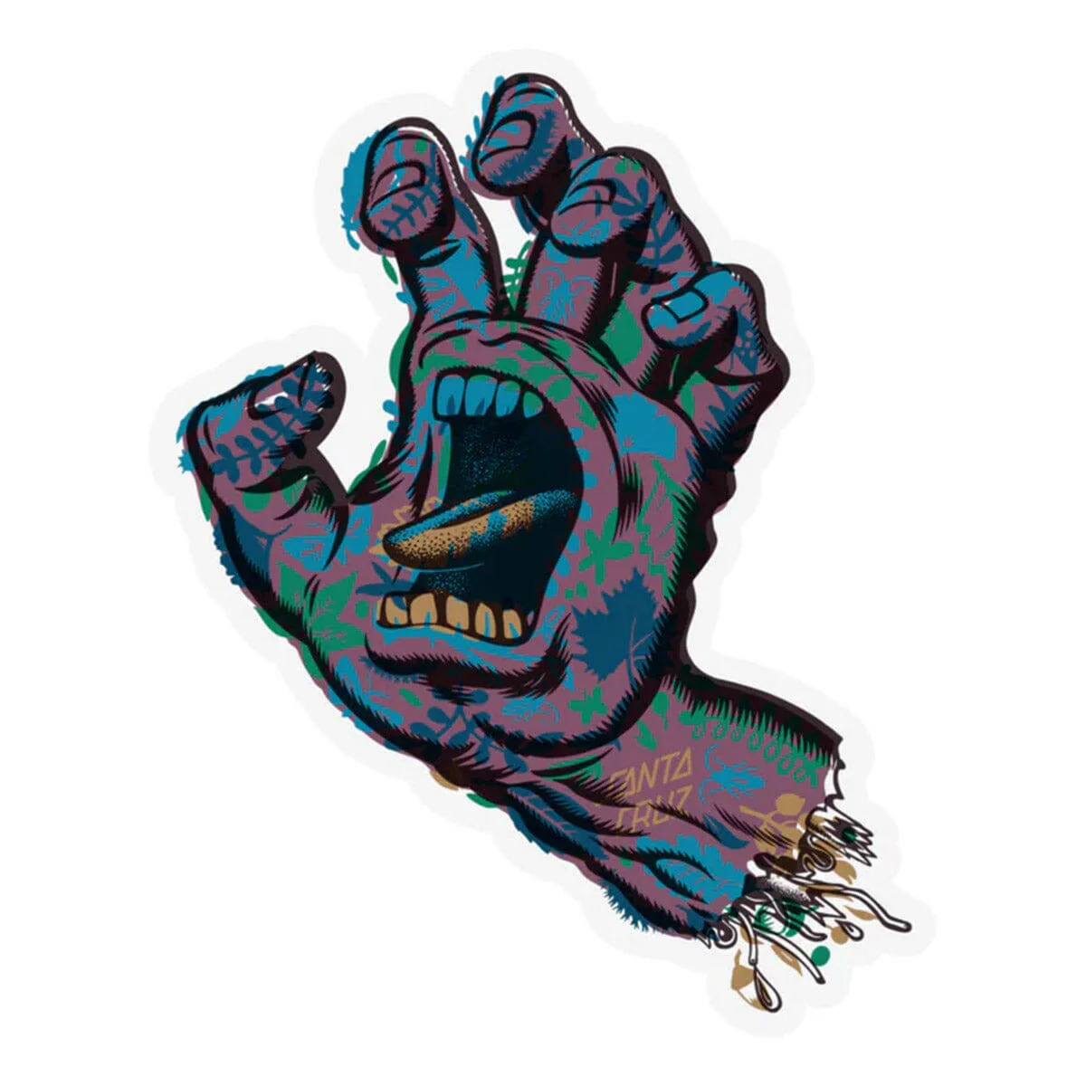 Santa Cruz - Growth Hand 7" Sticker