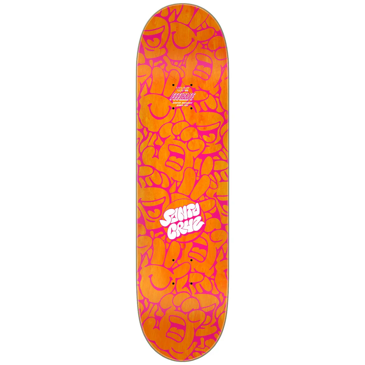 Santa Cruz - Hand Pile FeelBase 7.75 Skateboard Deck - Image 2