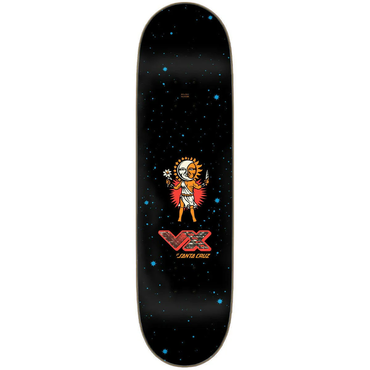 Santa Cruz - Jake Wooten Crest VX 8.5 Skateboard Deck - Image 2