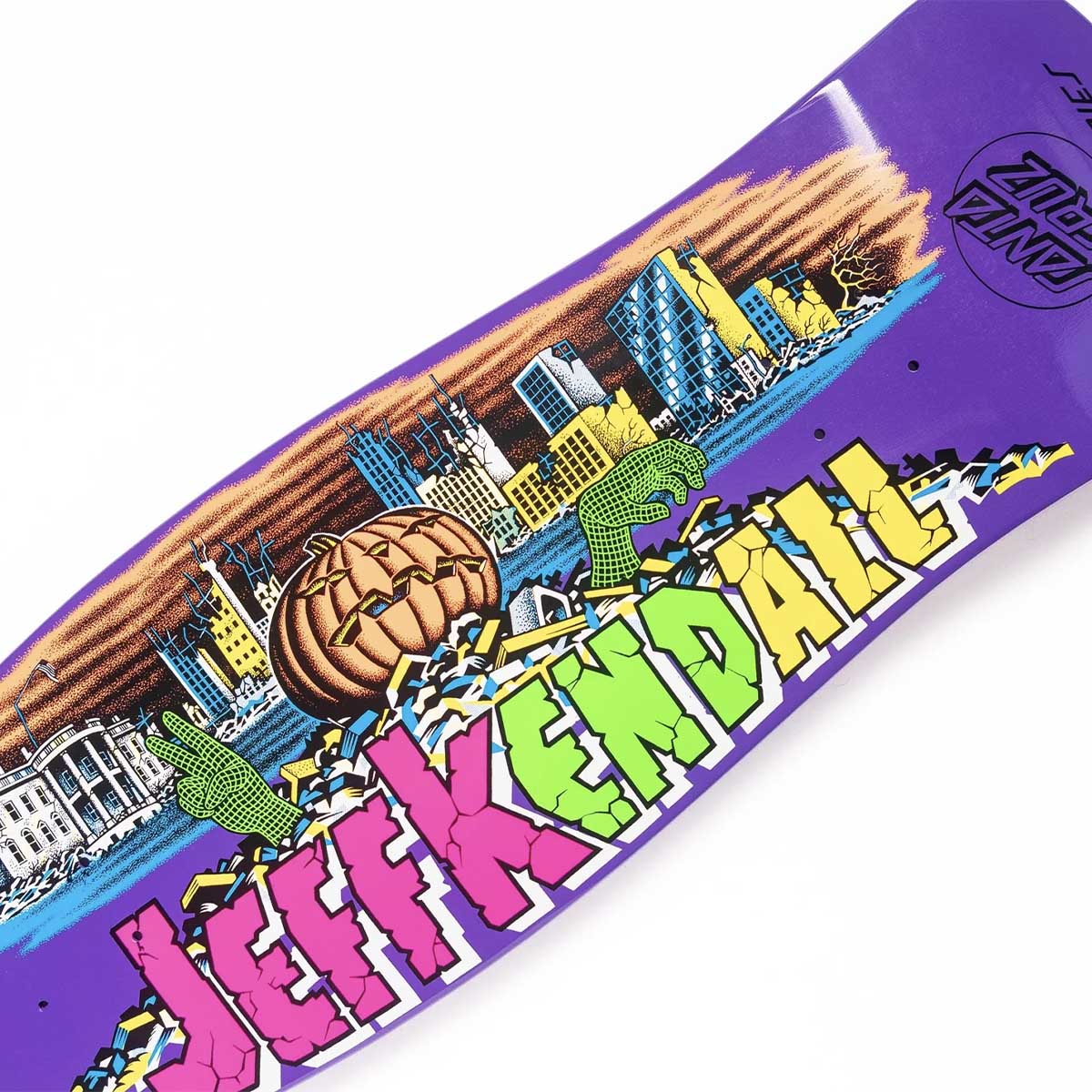Santa Cruz - Jeff Kendall Pumpkin 10.0 Reissue Skateboard Deck - Image 3