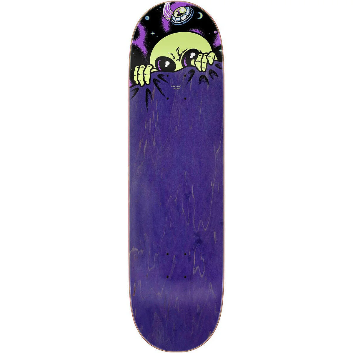 Santa Cruz - Jereme Knibbs Invasion Hand 8.5 Skateboard Deck - Image 2