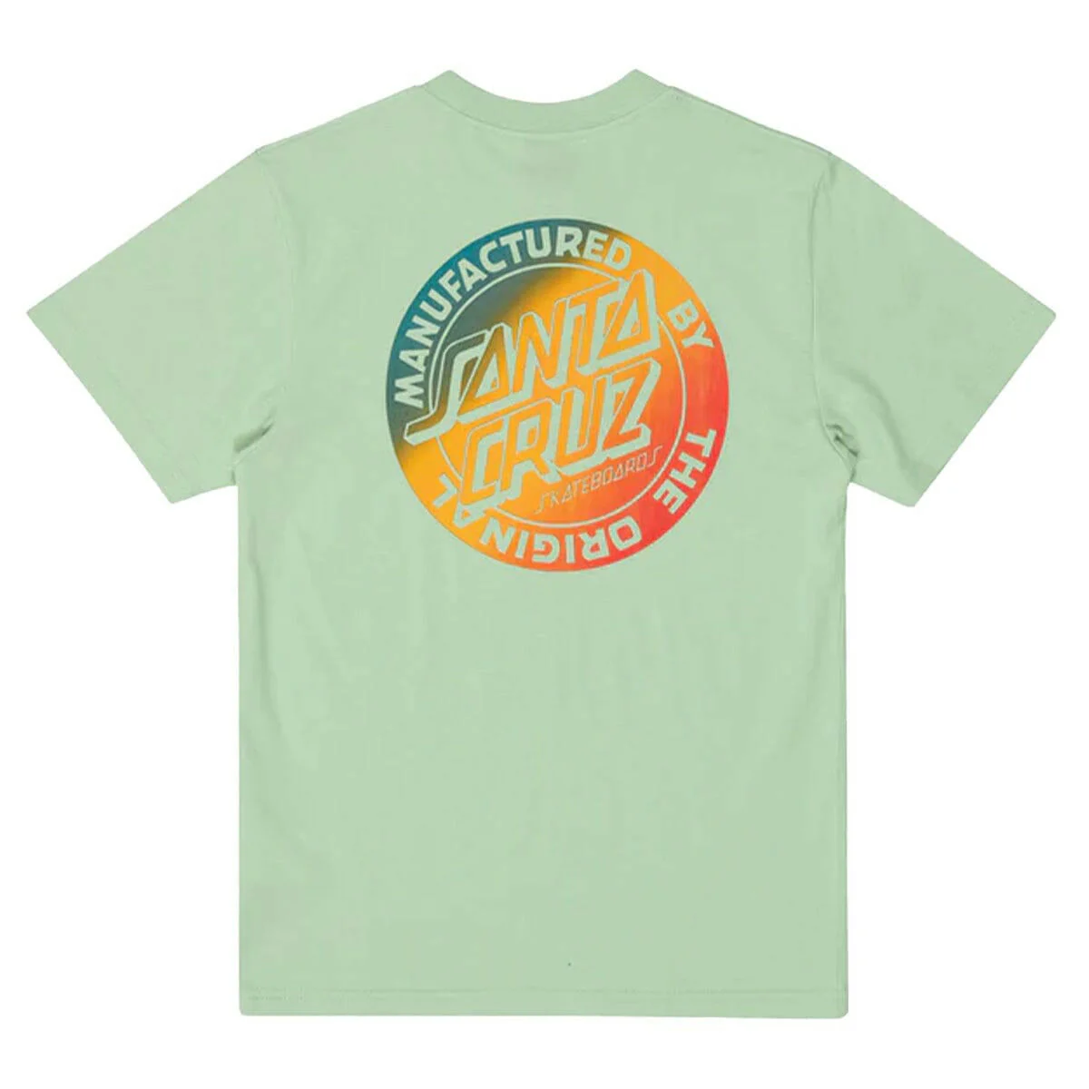 Santa Cruz - MFG Dot Fade Youth Tee Sage