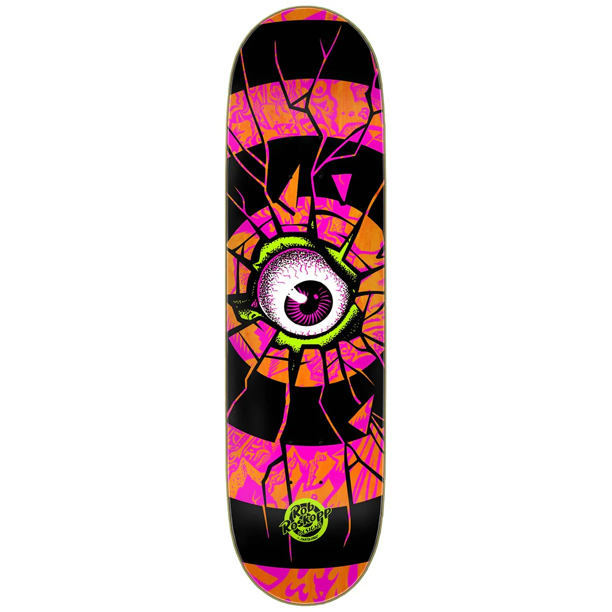 Santa Cruz - Rob Roskopp Dissect 8.5 Skateboard Deck