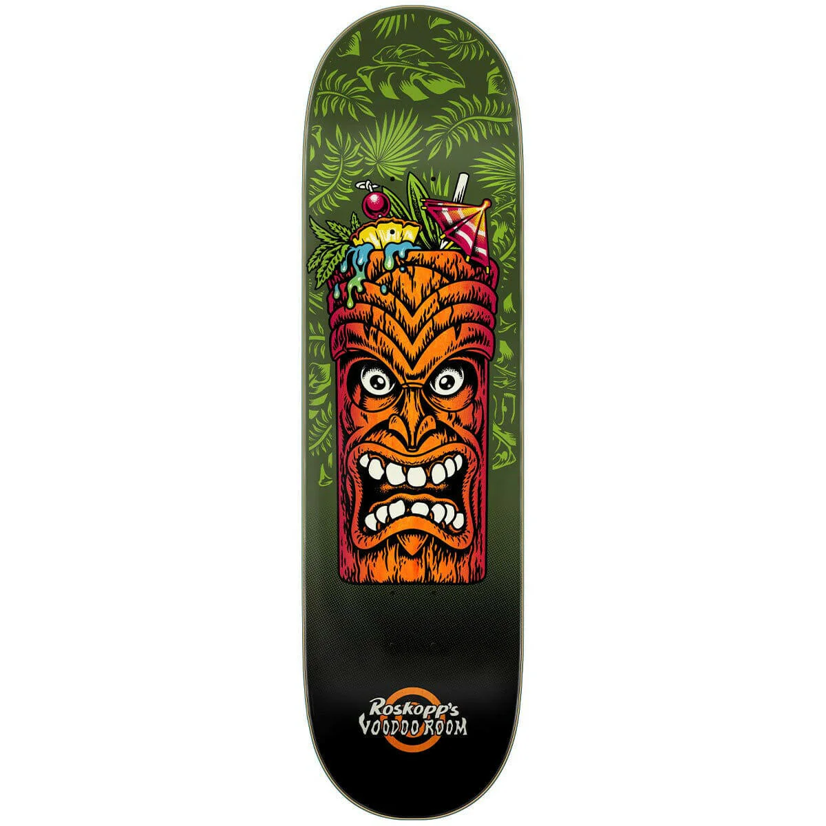 Santa Cruz - Rob Roskopp Tiki Mug 8.5 Skateboard Deck