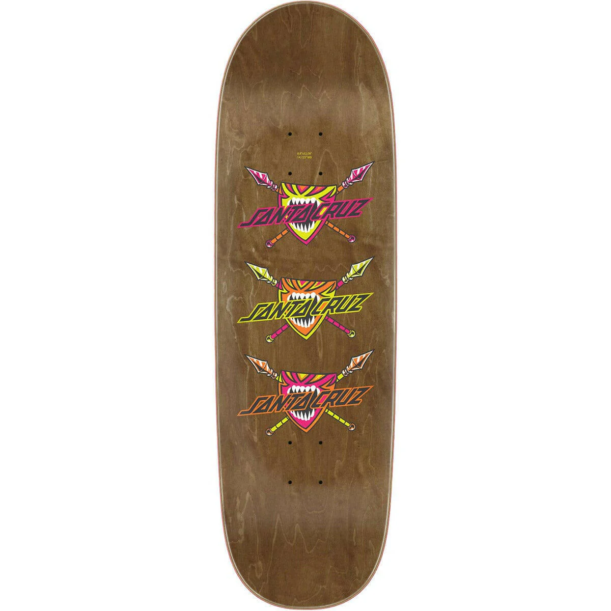 Santa Cruz - Salba Firedance 8.8 Skateboard Deck - Image 2