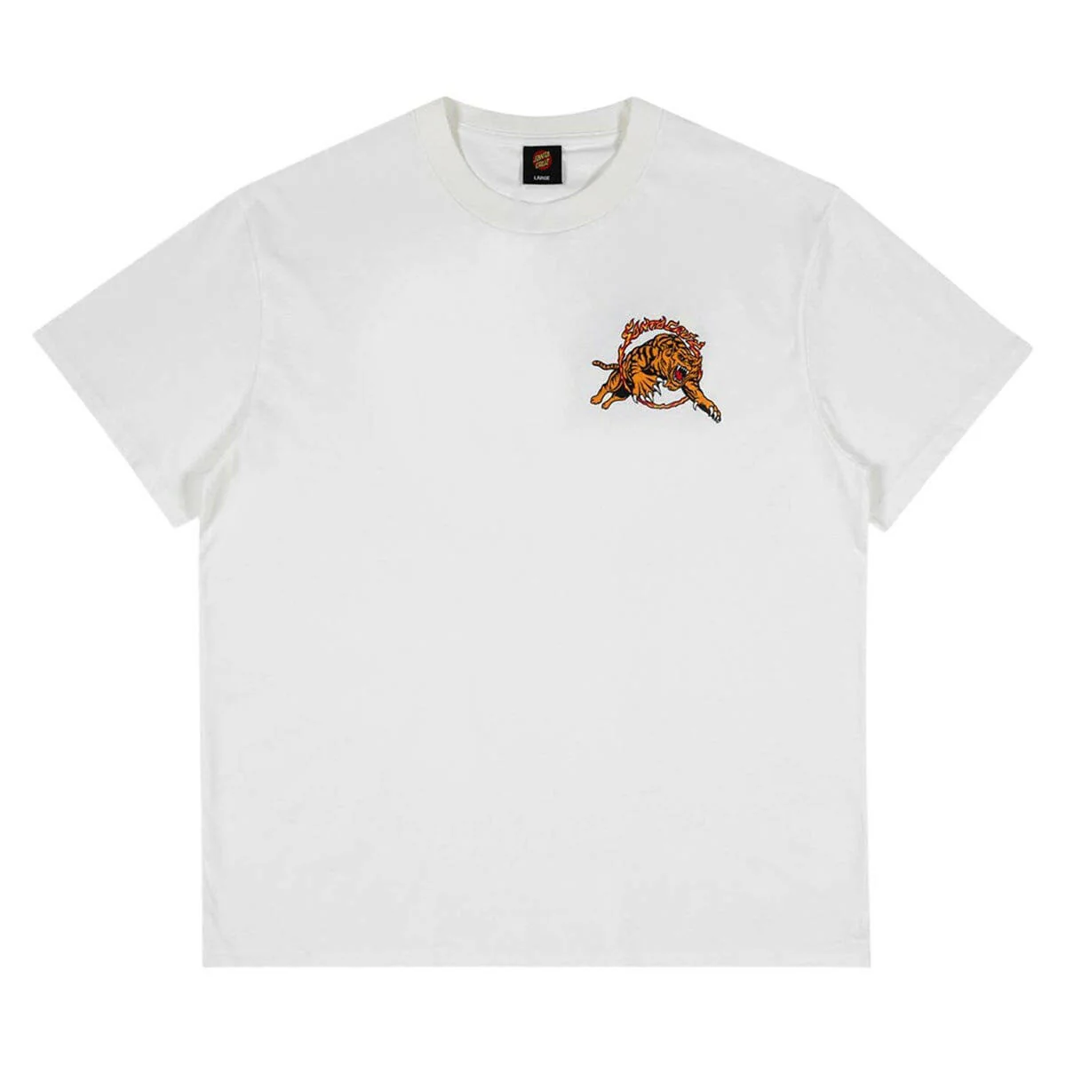 Santa Cruz - Salba Tiger Redux Tee Off White - Image 2