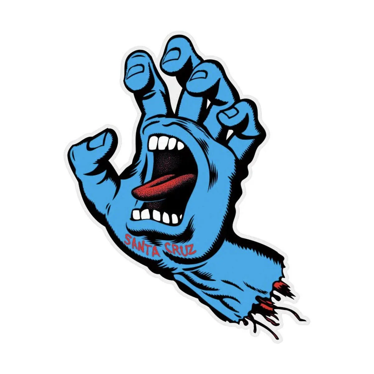 Santa Cruz - Screaming Hand 8" Sticker