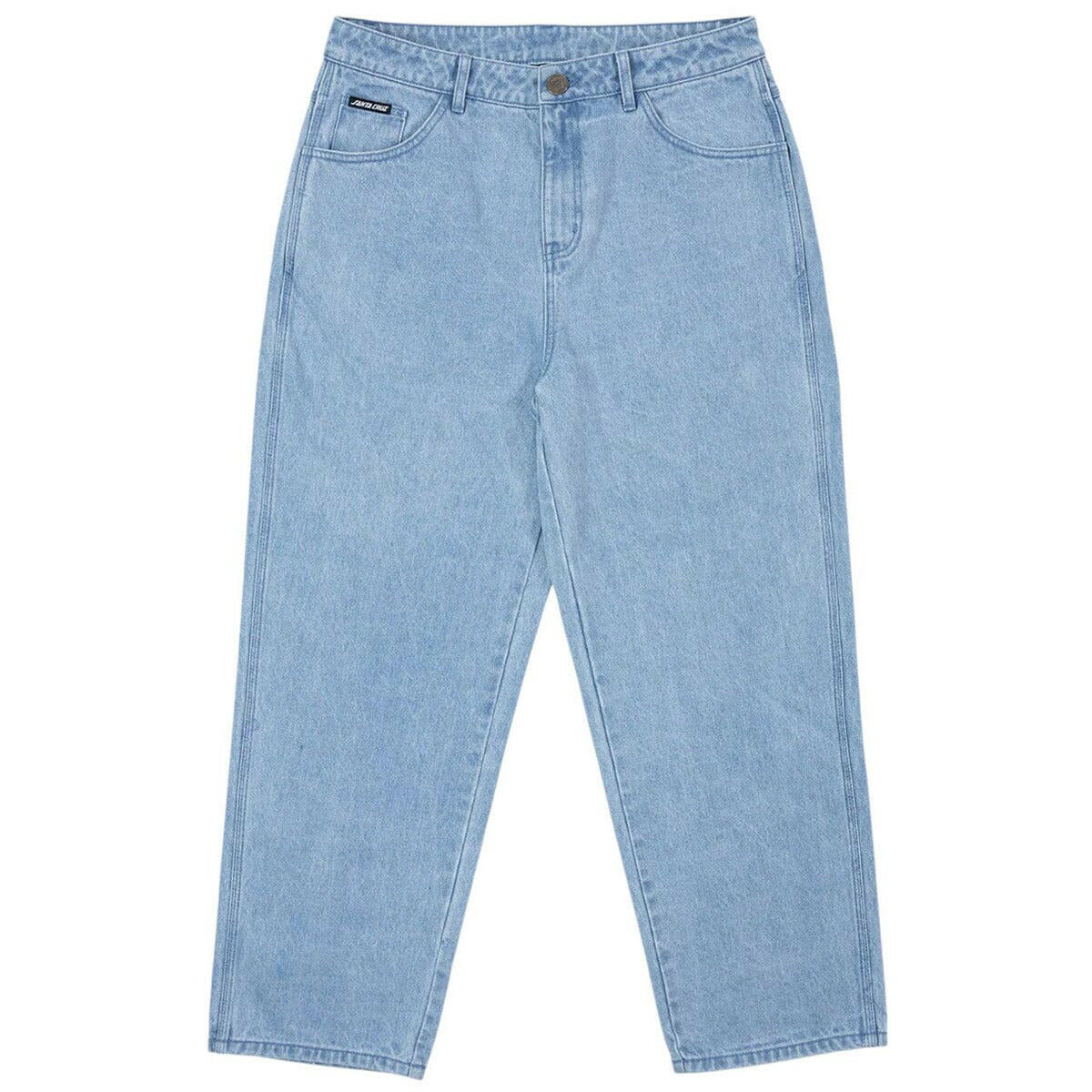 Santa Cruz - Winkowski 8ballr Comic Stack Baggy Jeans Mid Blue - Image 3