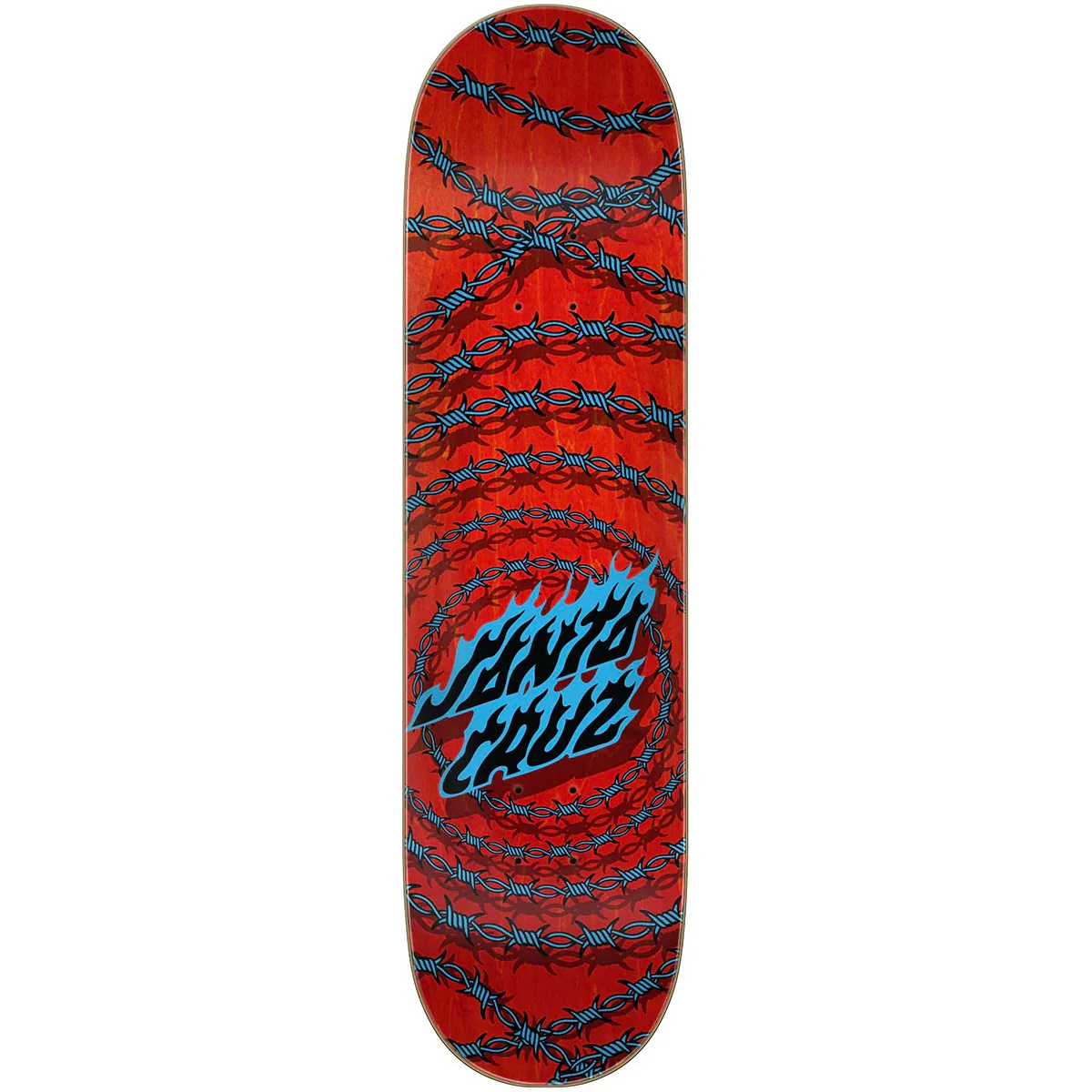 Santa Cruz - Wired Flame Dot 8.25 Skateboard Deck