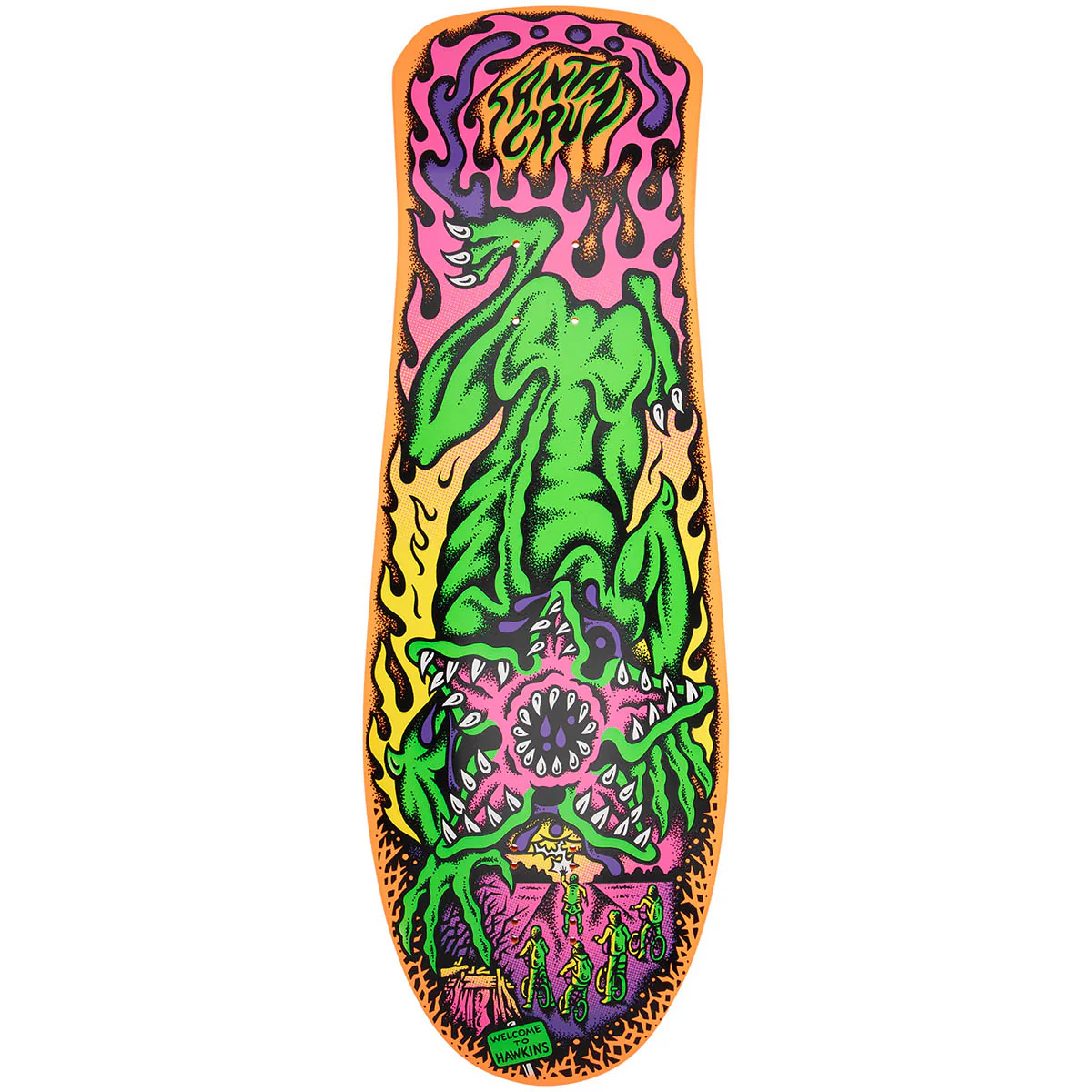 Santa Cruz - Stranger Things Salba Demongorgon 10.3 Skateboard Deck - Image 2