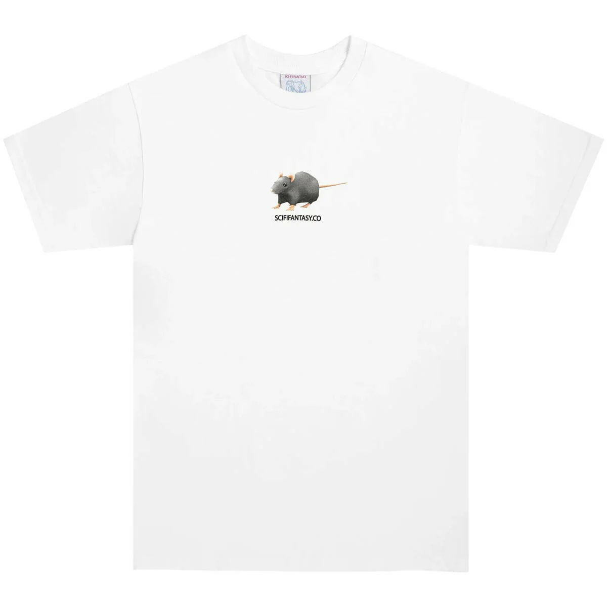 Sci-Fi Fantasy - Rat Tee White