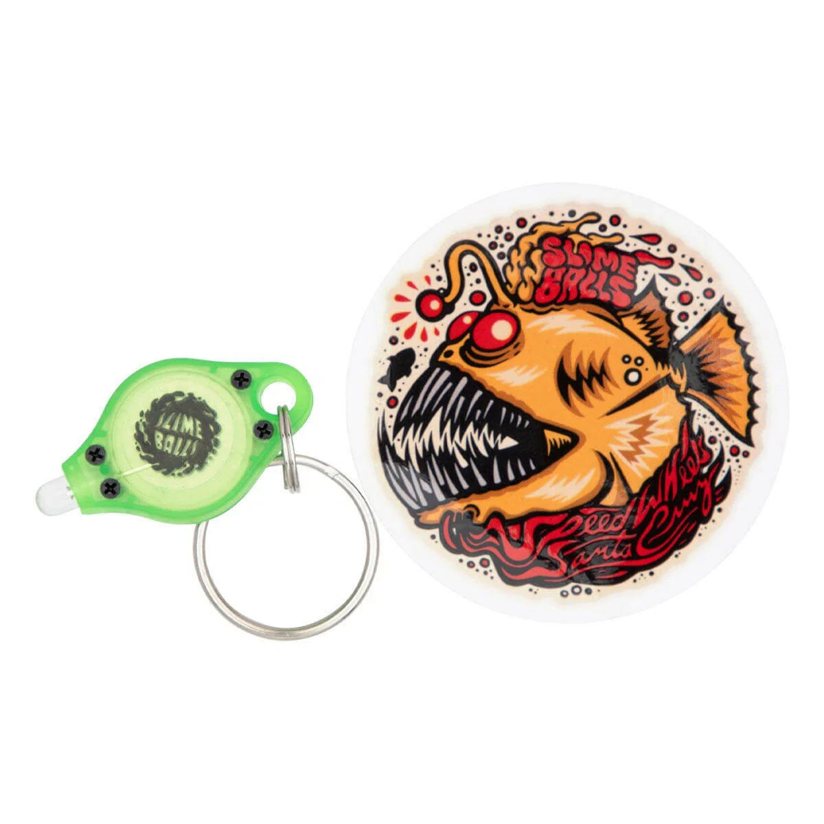 Slime Balls - Angler Light Ups OG Slime 60MM 78A Skateboard Wheels - Image 4