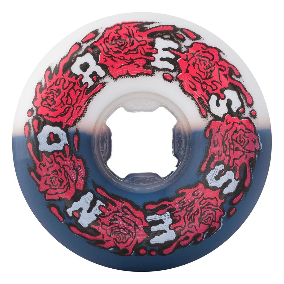 Slime Balls - Dressen Vomit Mini White/Black 56MM 97A Skateboard Wheels