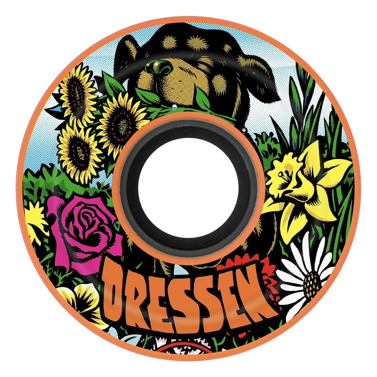 Slime Balls - Eric Dressen Pup Reissue OG Slime Orange 60MM 78A Skateboard Wheels