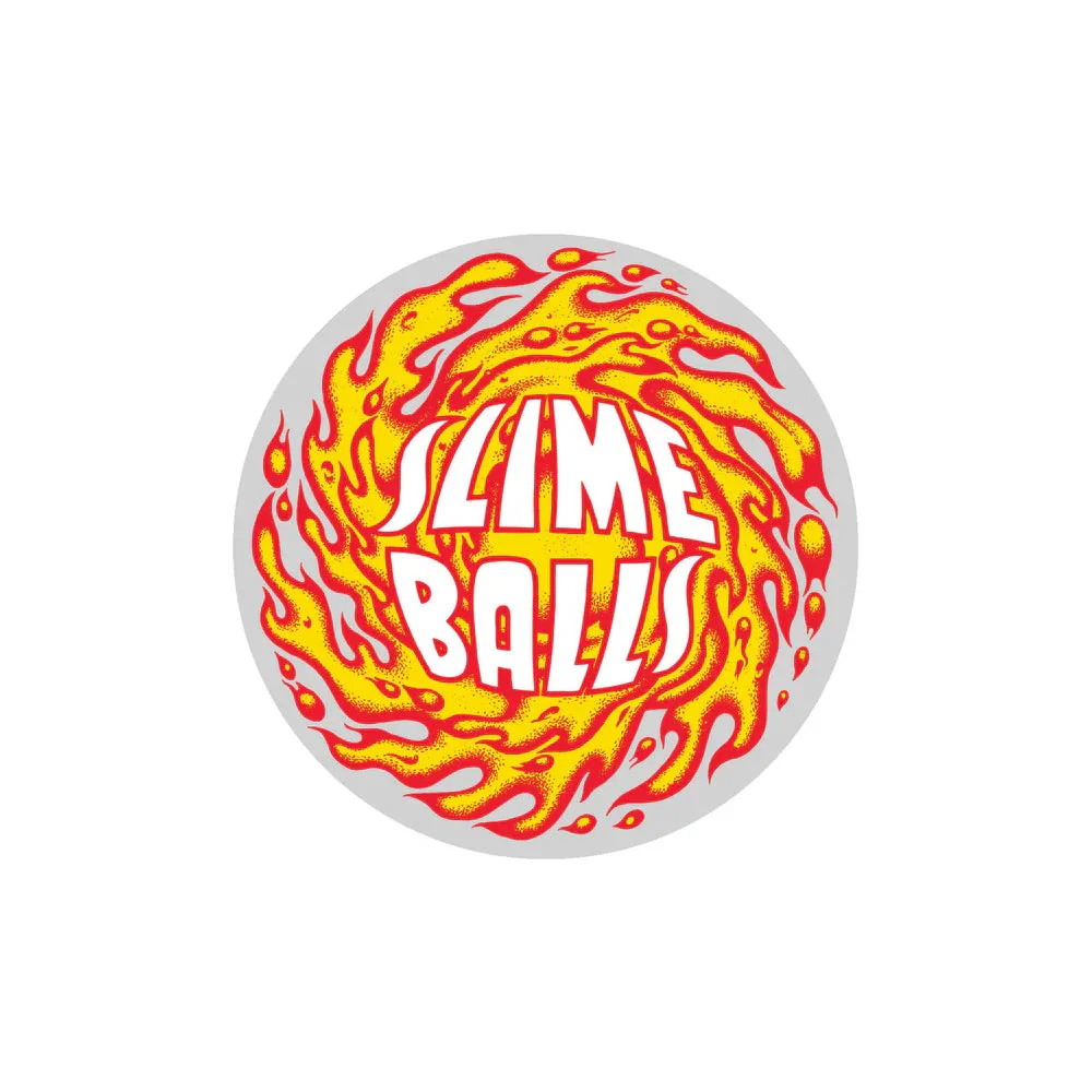Slime Balls - Logo Flame 3.5" Sticker