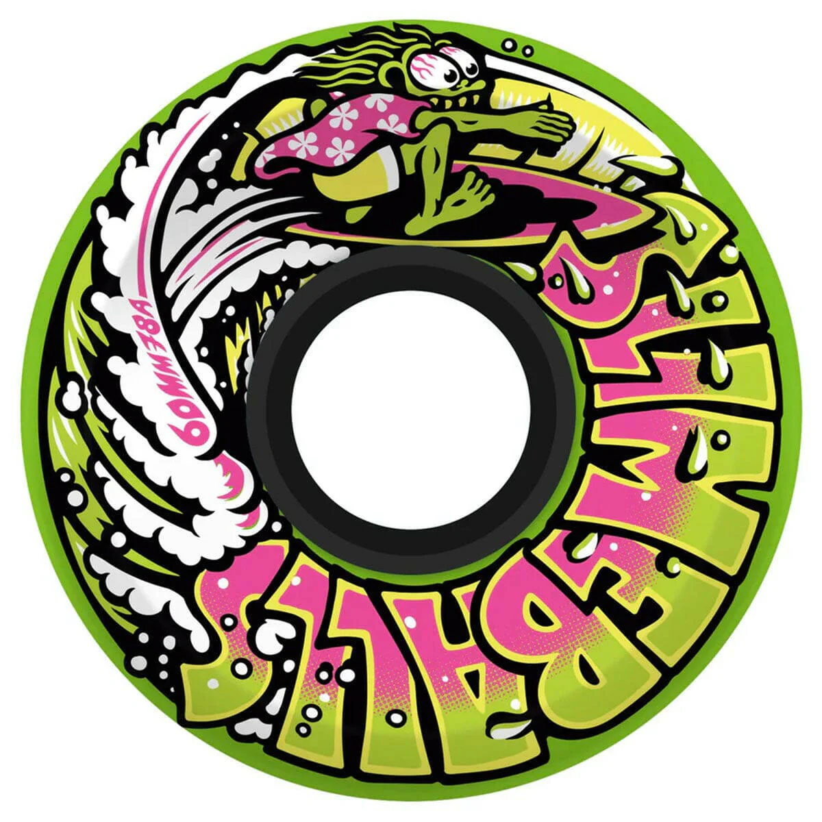 Slime Balls - Slime Surfer OG Slime 60MM 78A Skateboard Wheels
