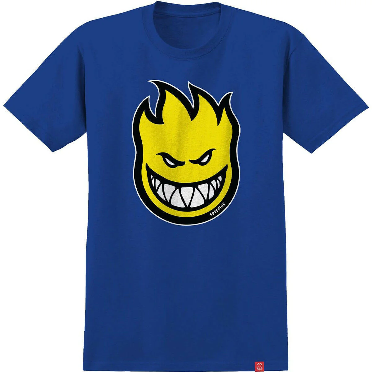 Spitfire - Bighead Fill Youth Tee Royal/Yellow