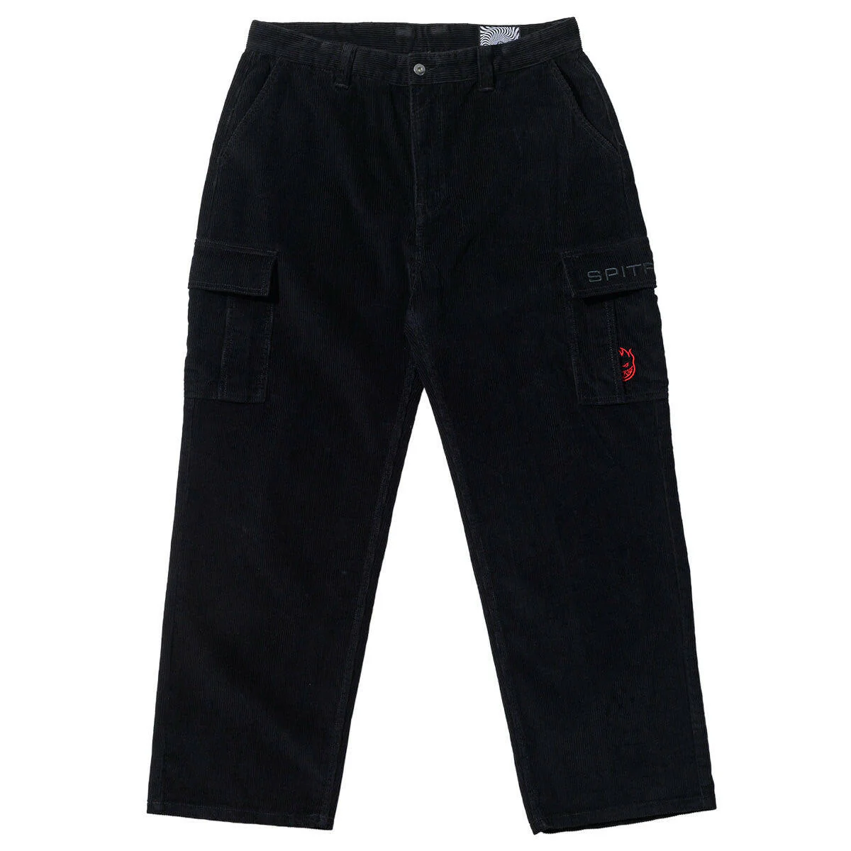 Spitfire - Classic 87 Corduroy Cargo Pants Black