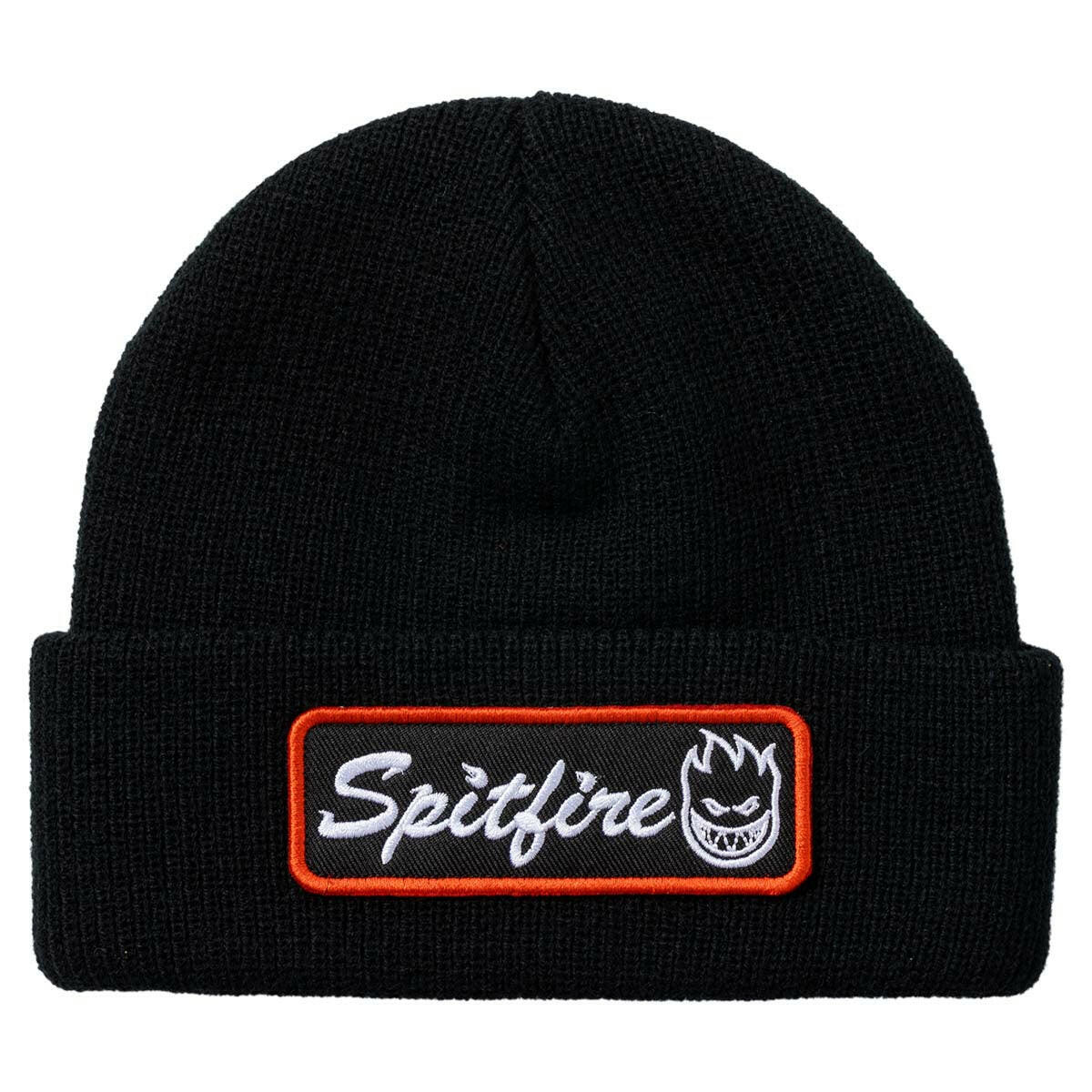 Spitfire - Courier Patch Cuff Beanie Black
