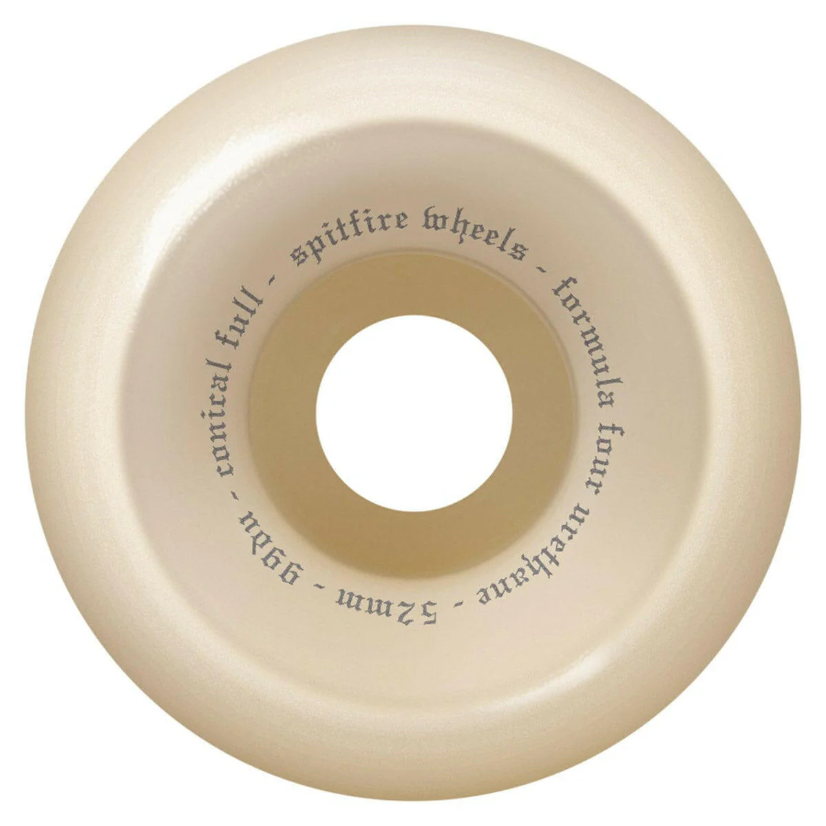 Spitfire - F4 Venom Script Conical Full 52MM 99A Skateboard Wheels - Image 2