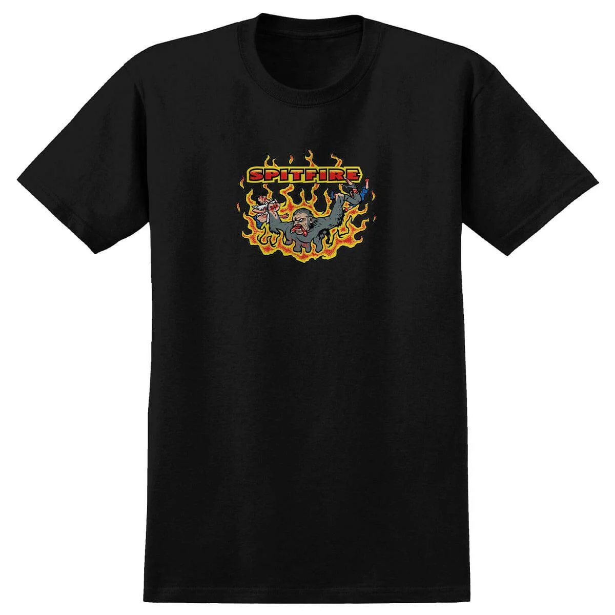 Spitfire - Maulers Tee Black