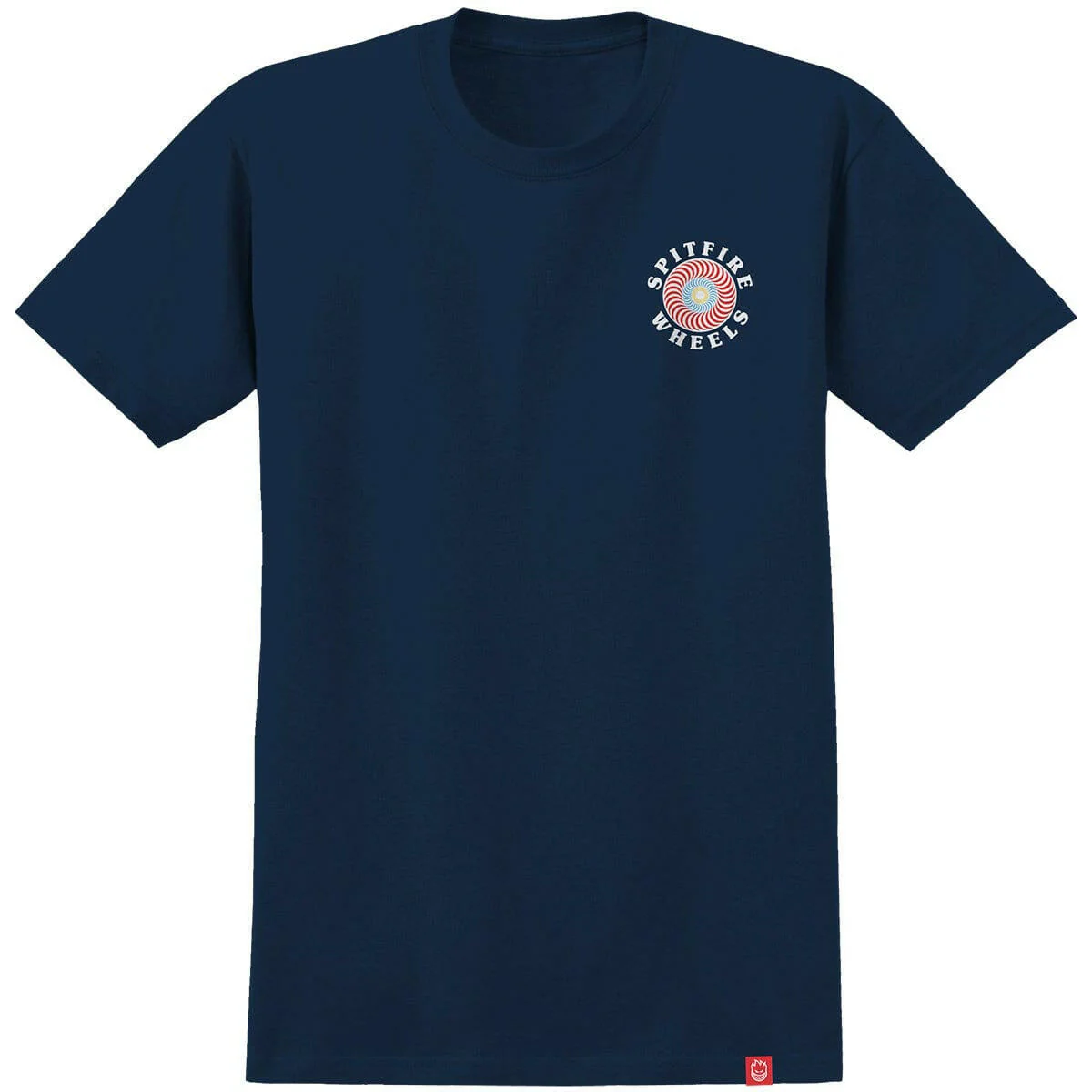 Spitfire - OG Classic Fill Tee Navy - Image 2
