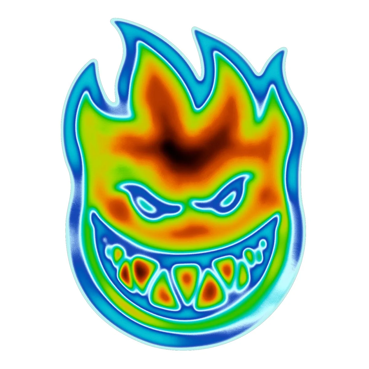 Spitfire - Radioactive Bighead 3.25" Sticker