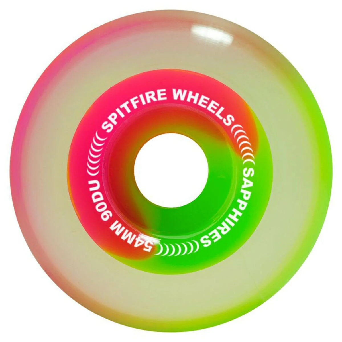 Spitfire - Sapphires 50/50 Swirl 56MM 90D Skateboard Wheels