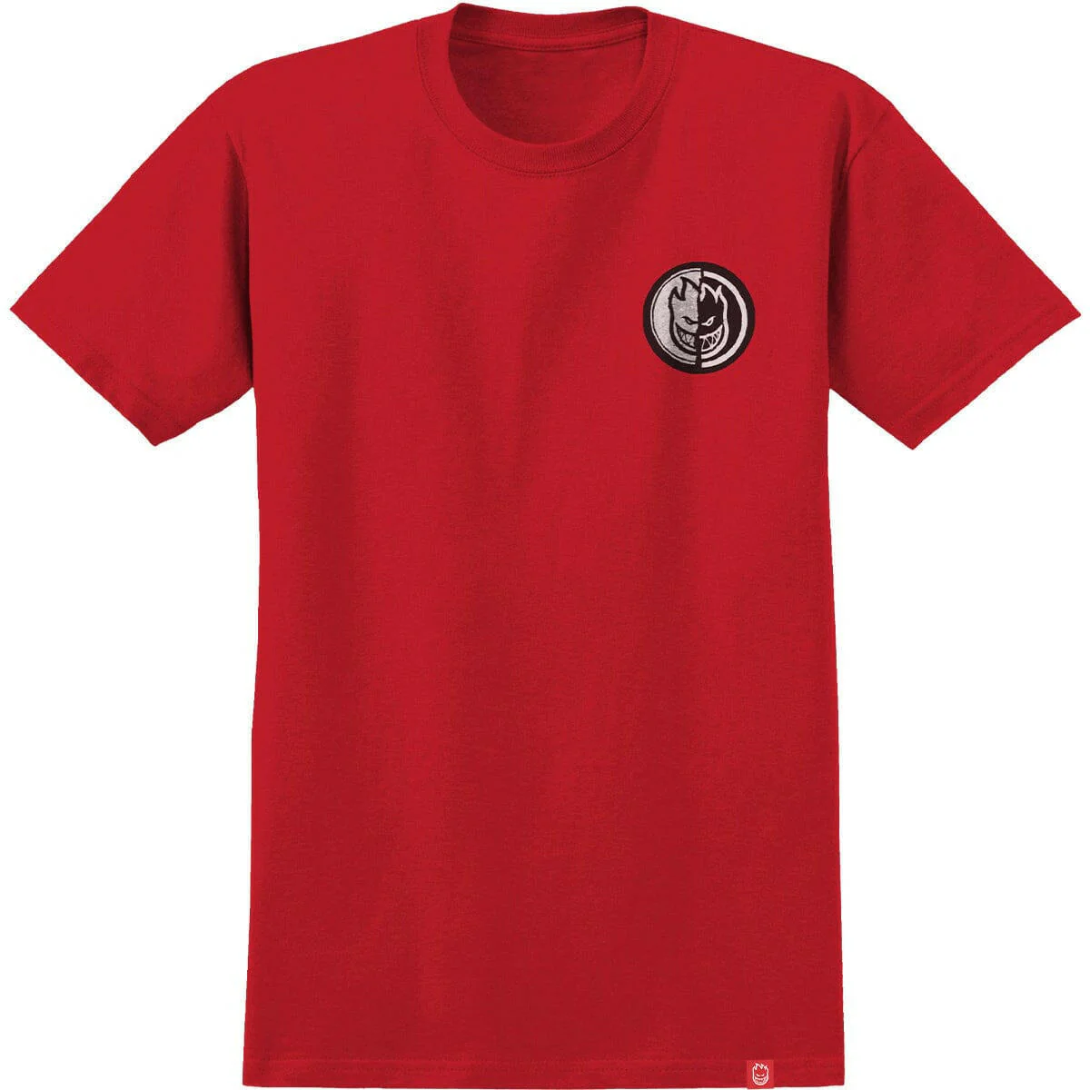 Spitfire - Yin Yang Tee Red/Black/White - Image 2
