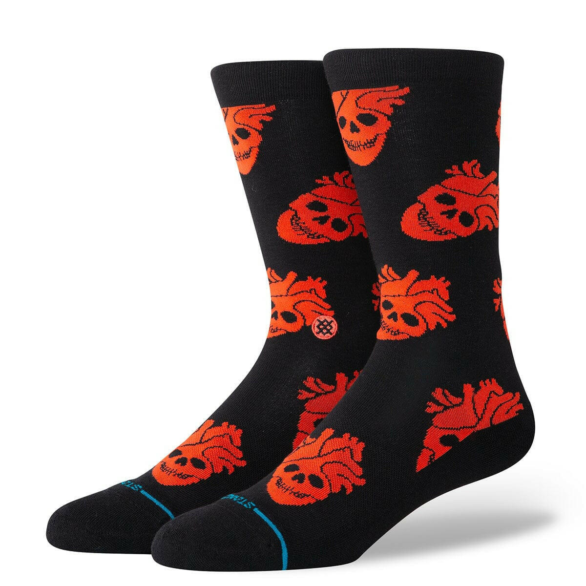 Stance - Strangelove Fallin In Skull Socks Black