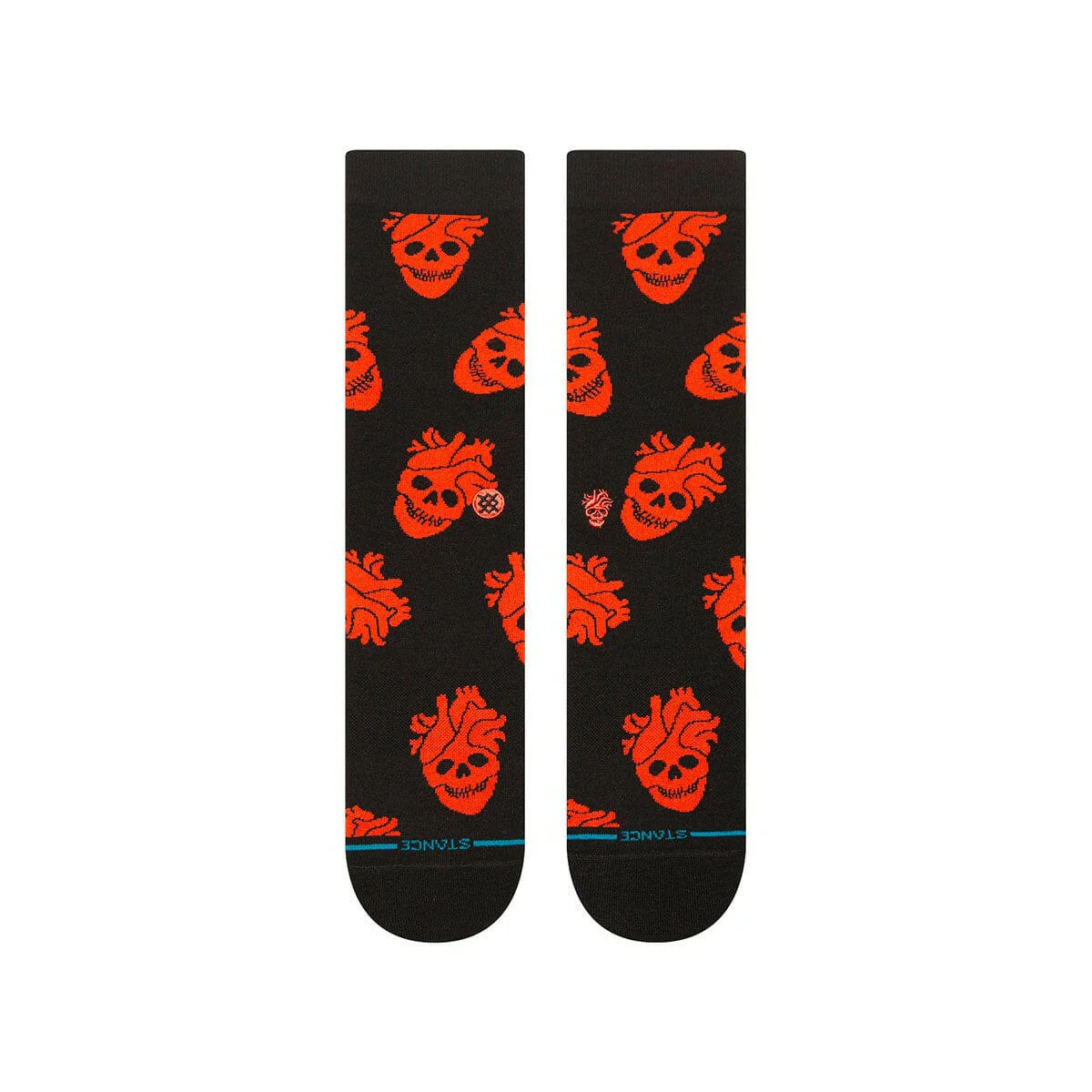 Stance - Strangelove Fallin In Skull Socks Black - Image 2