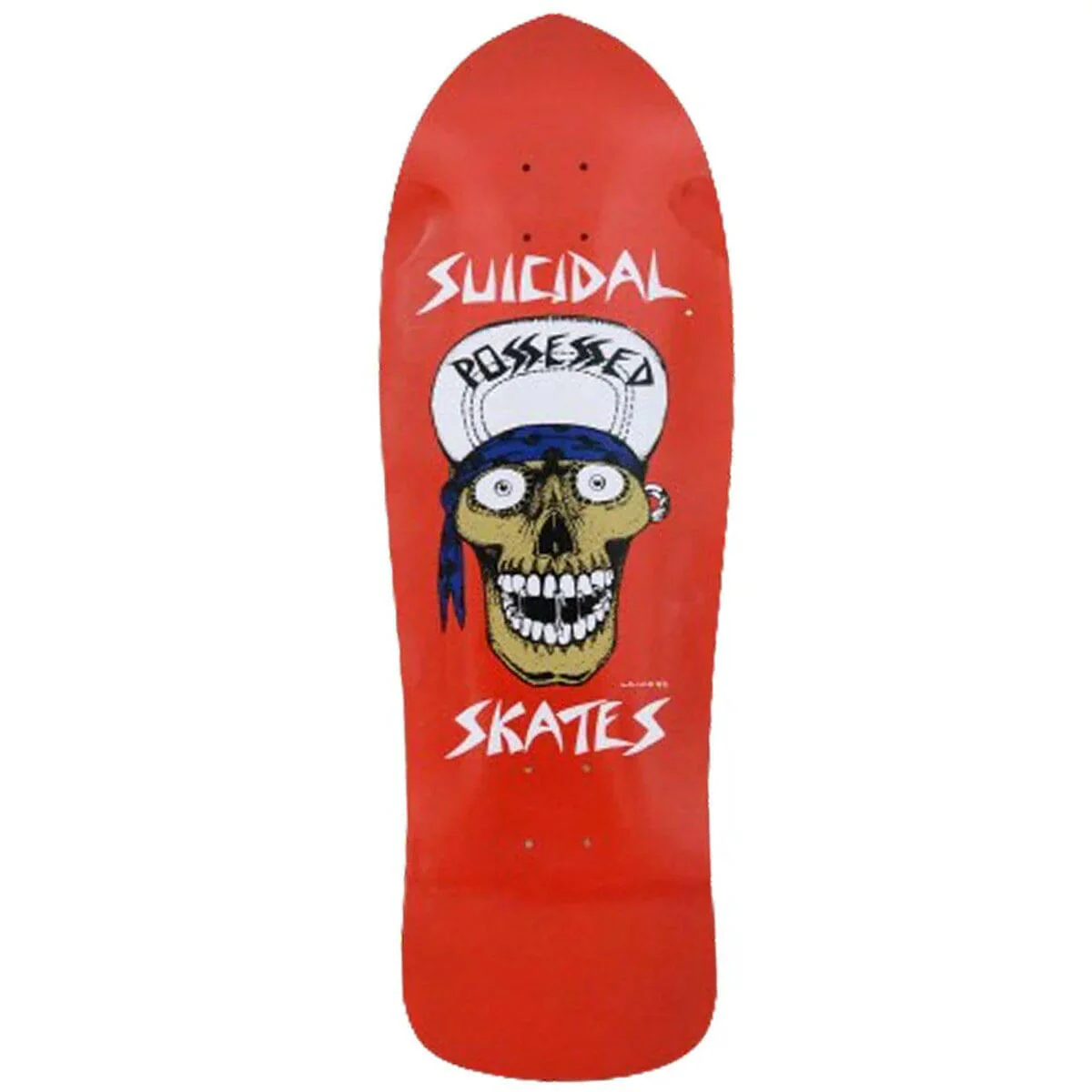 Suicidal Skates - Punk Skull 80s 10.125 Reissue Skateboard Deck