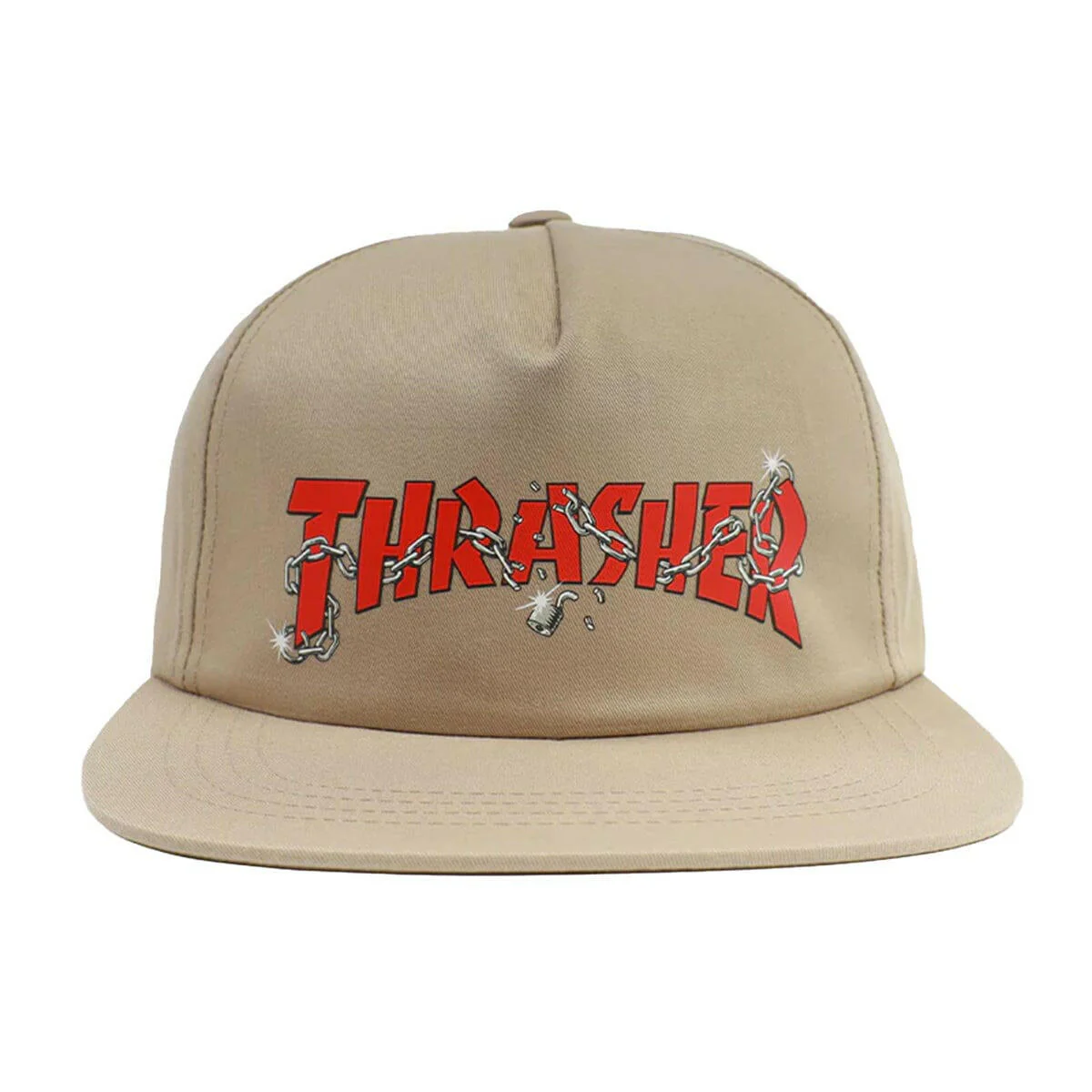 Thrasher - Chains by Daniel Shepard Snapback Khaki