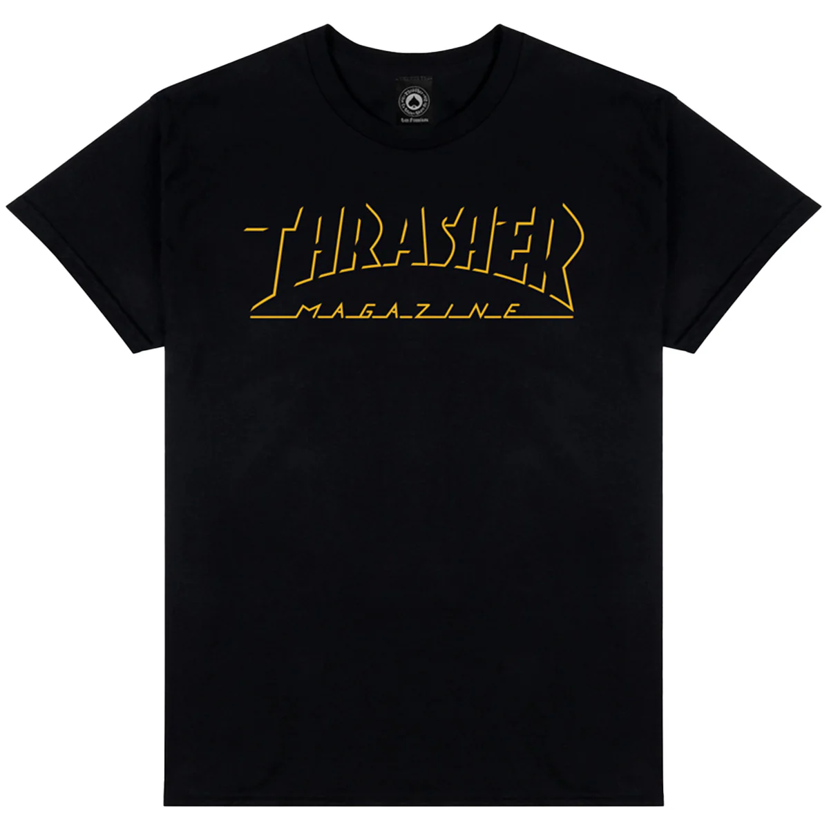 Thrasher - Shadow Mag Tee Black