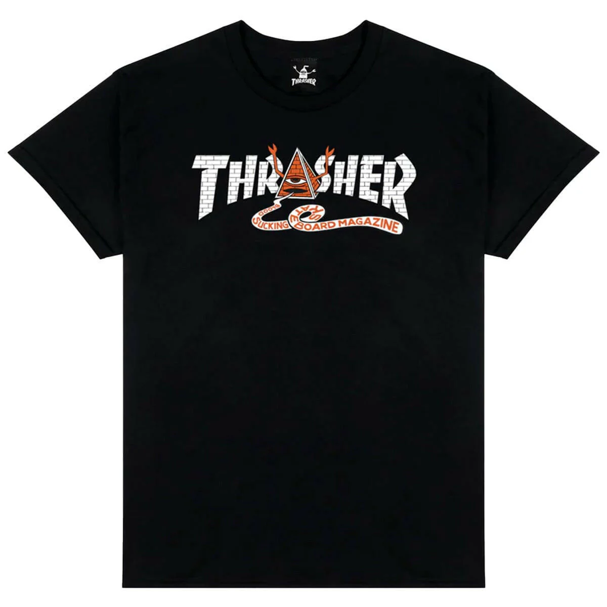Thrasher - Toy Machine Pyramid Tee Black