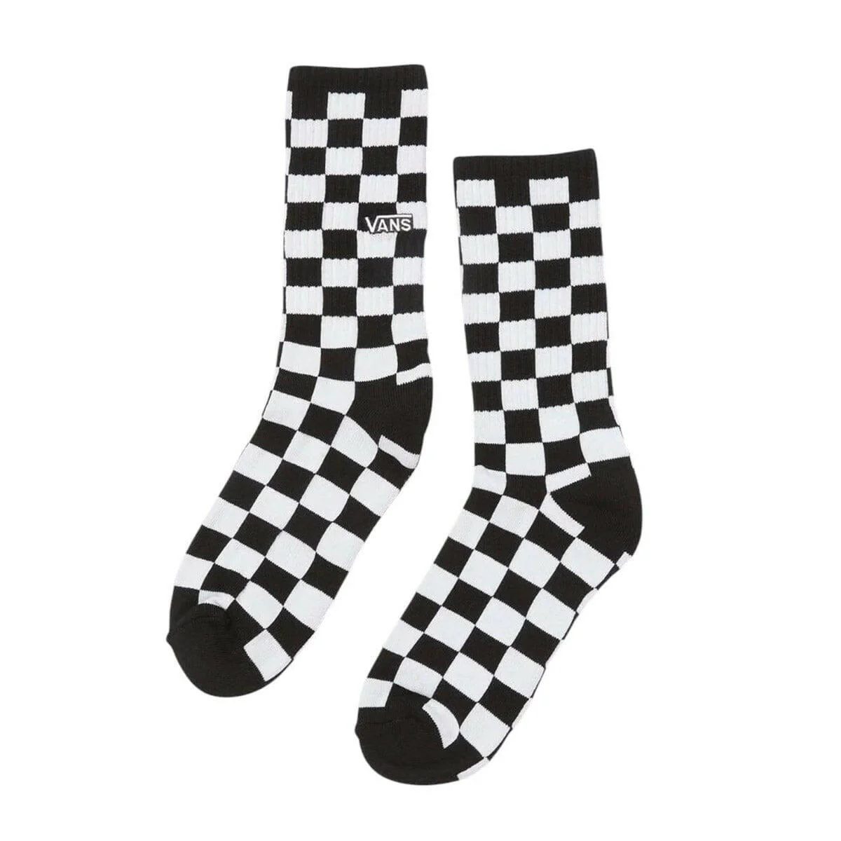 Vans - Checkerboard Socks Black/White