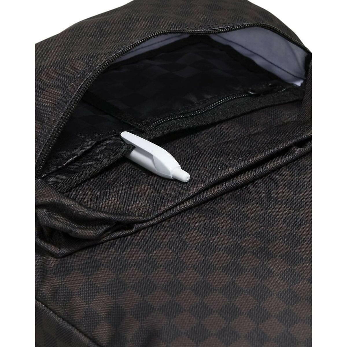 Vans - Old Skool Check Backpack Black/Charcoal - Image 4
