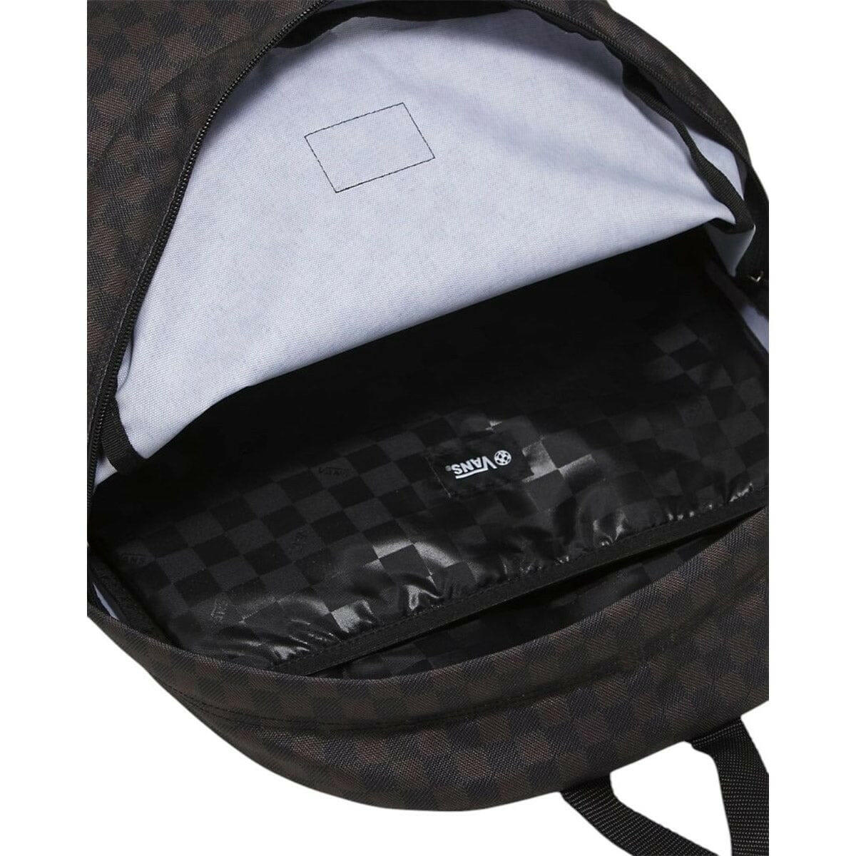 Vans - Old Skool Check Backpack Black/Charcoal - Image 5