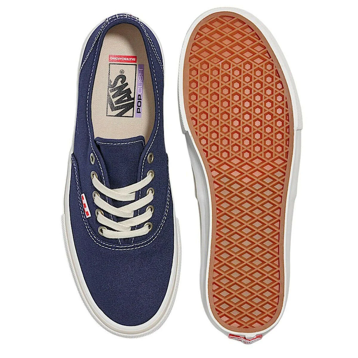 Vans - Skate Authentic Shoes Navy/Turtledove - Image 3