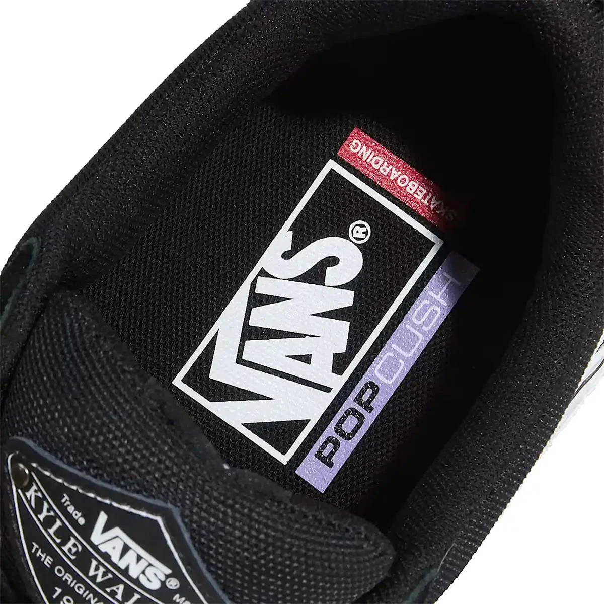 Vans - Skate Kyle Walker Wafflecup Shoes Black/White - Image 8