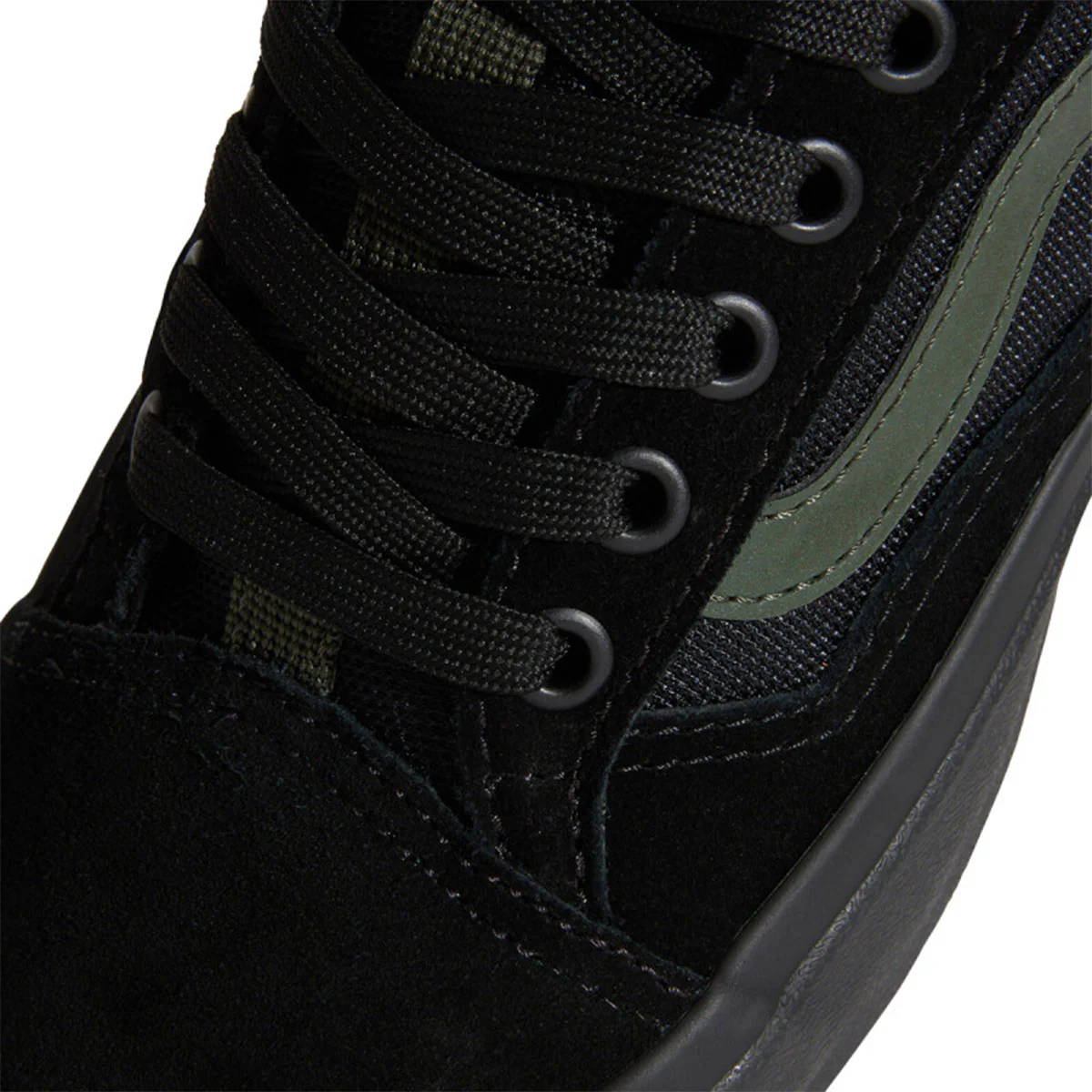 Vans - Skate Old Skool 36+ Atiba Shoes Black/Dark Green - Image 4