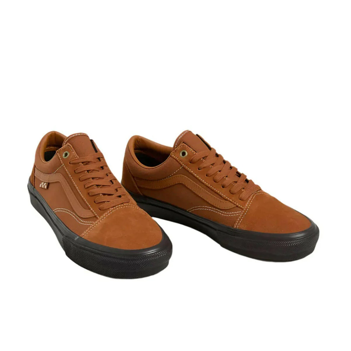 Vans - Skate Old Skool Shoes Sienna/Chocolate - Image 3