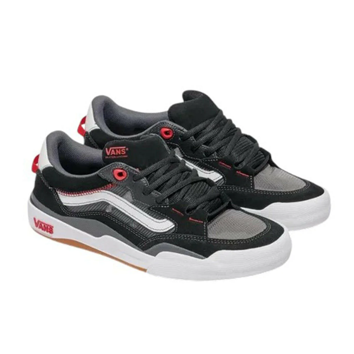 Vans - Skate Wayvee 2 Shoes Black/White/Red - Image 2