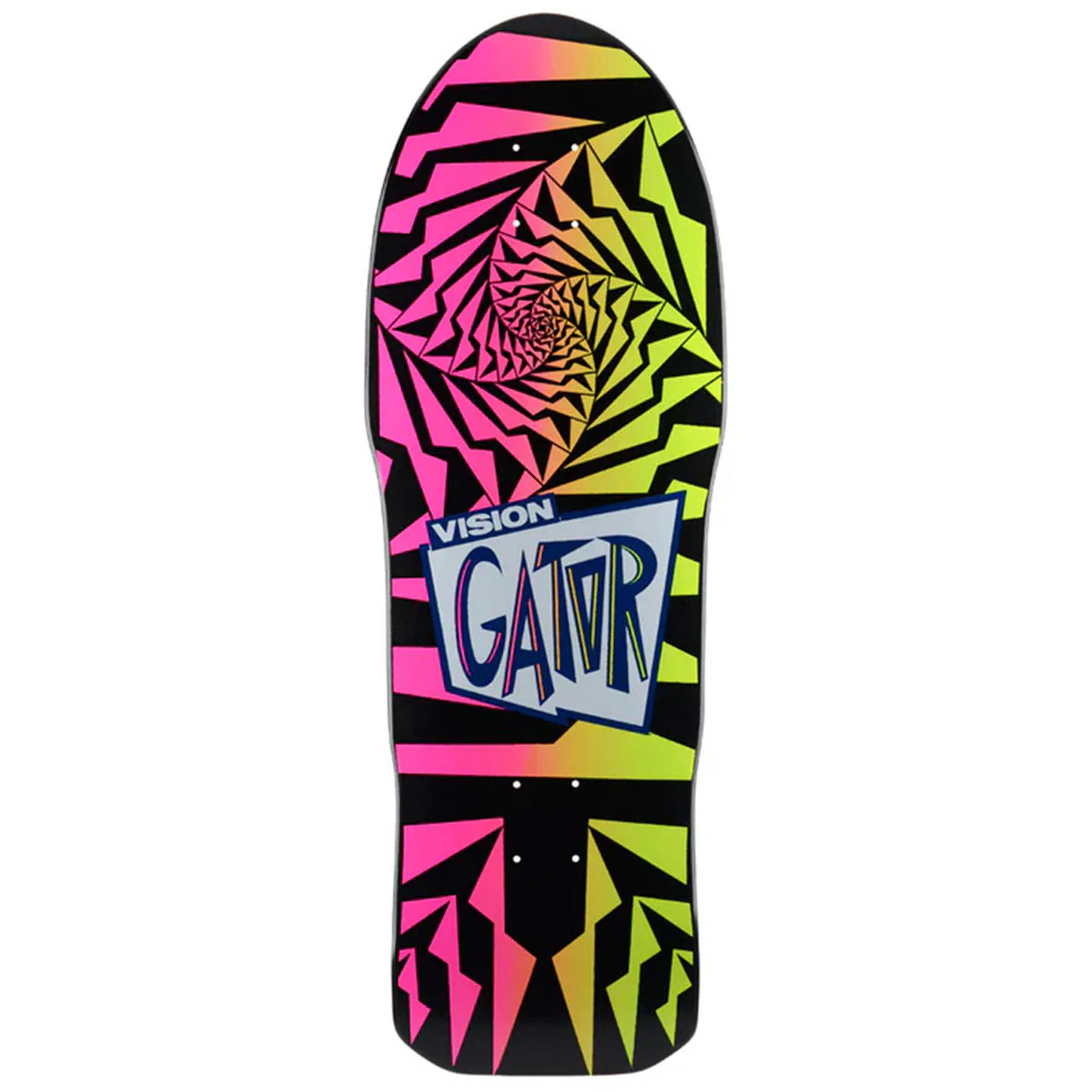 Vision - Gator II Black/Pink Fade 10.25 Reissue Skateboard Deck