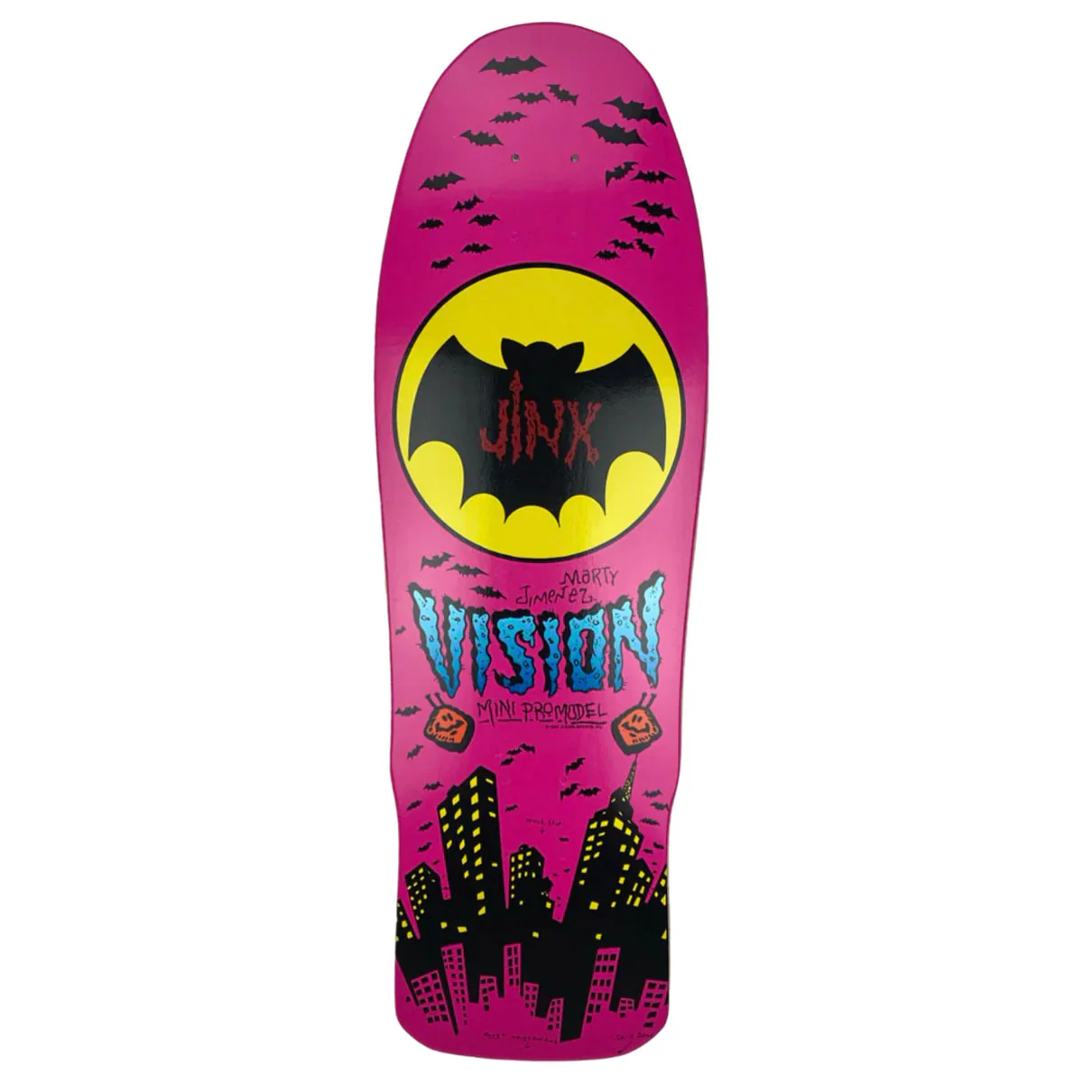 Vision - Marty 'Jinx' Jimenez Mini Love LTD 9.5 Reissue Skateboard Deck
