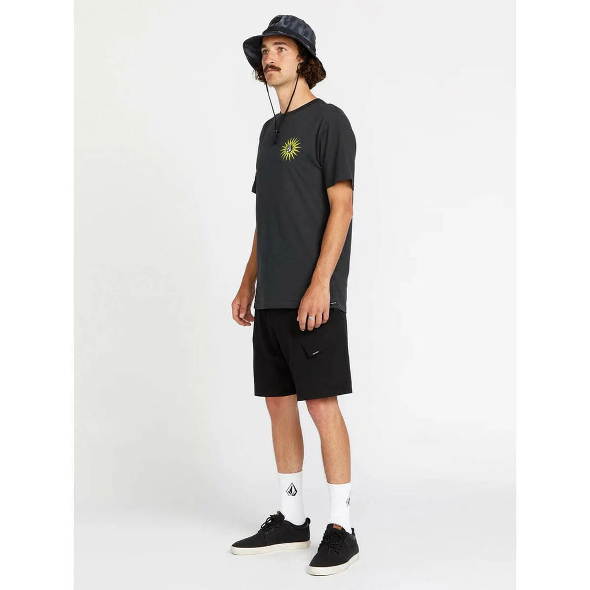 Volcom - Country Days Hybrid Shorts Black - Image 3