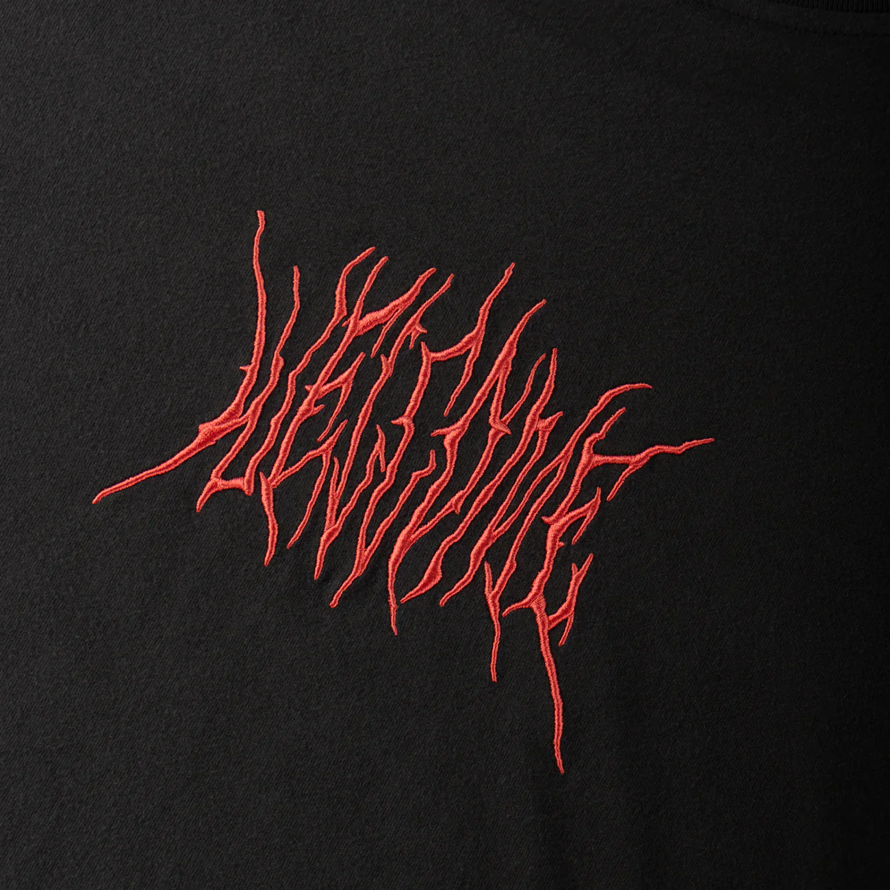 Welcome - Caste Layered L/S Knit Black/Red - Image 3