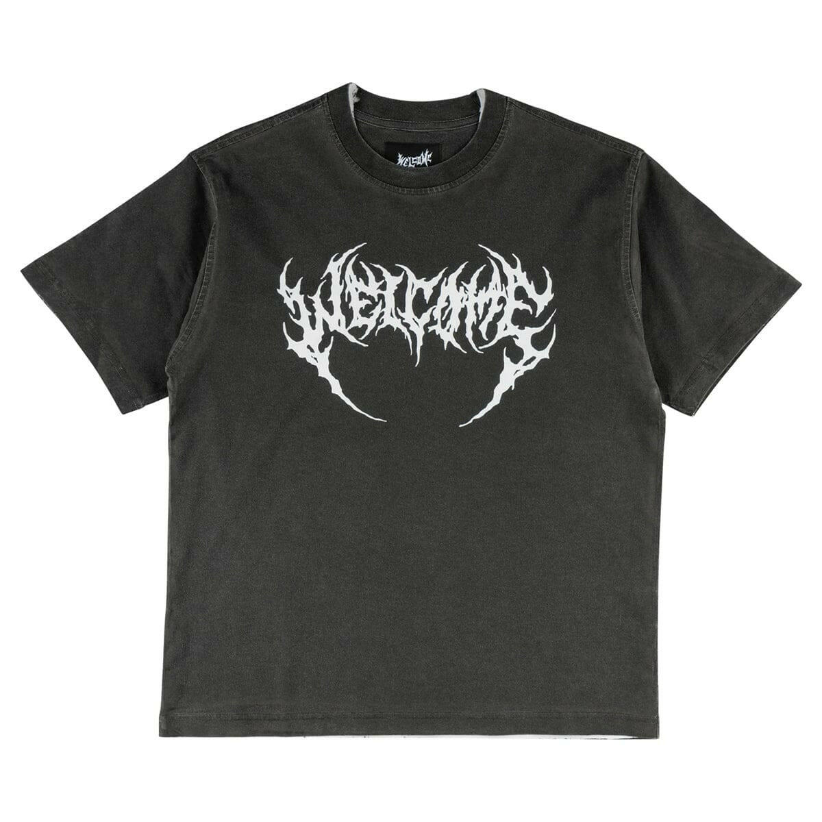 Welcome - Mask Overprint Knit Black/White