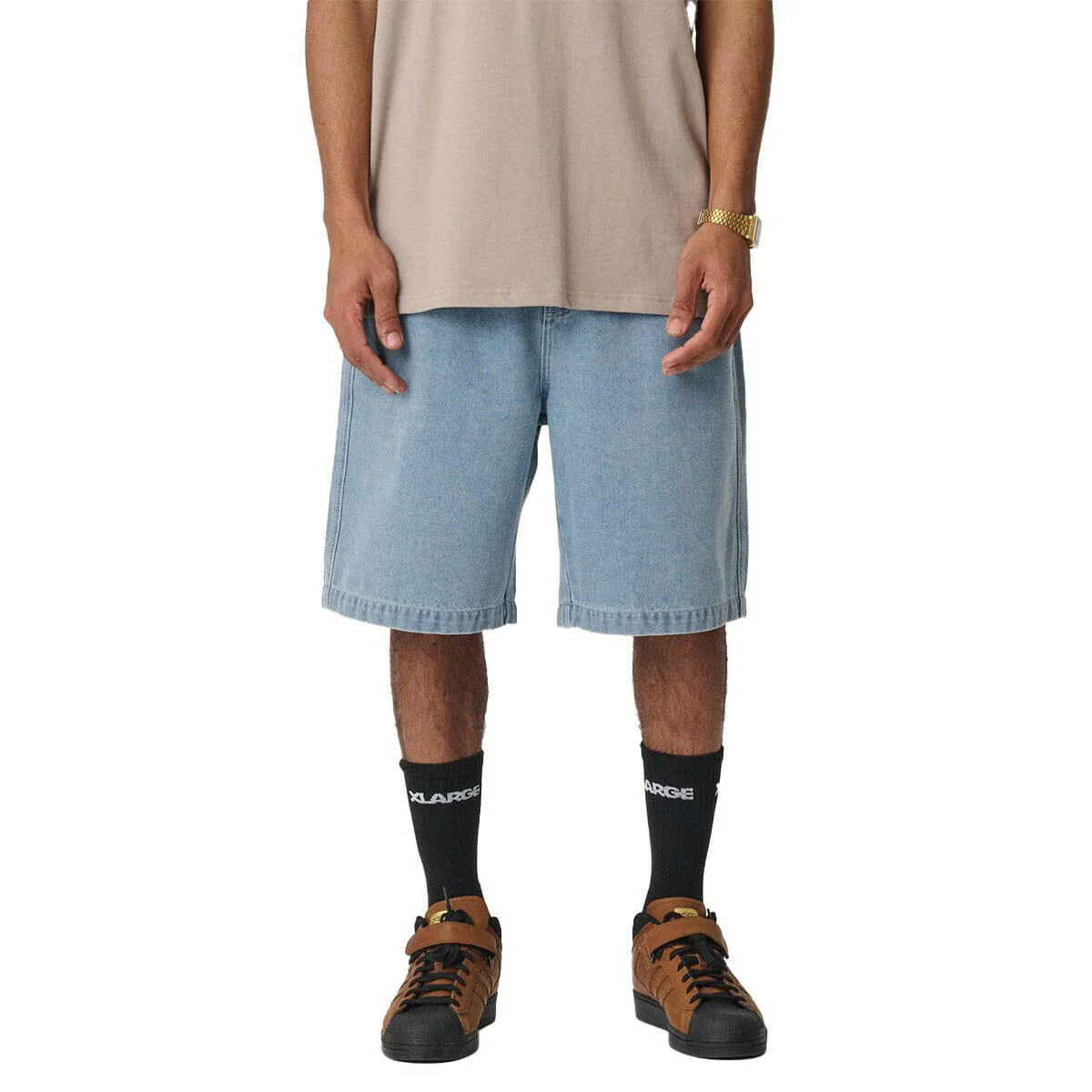 XLarge - Bull Denim 91 Shorts Washed Blue - Image 3